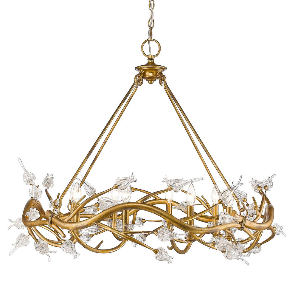 GOL 9942-8GL 8 Light Chandelier 8X60Incandescent, Type B